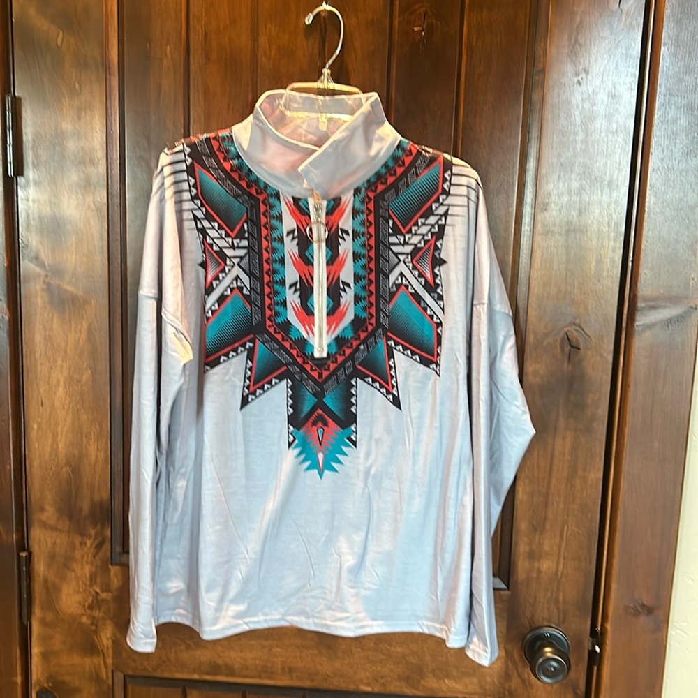 Pull over long sleeve top, NWOT, never worn